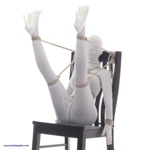 椅子绑缚 – 腿抬高 Chair Tie Example – Legs-Up【18P】